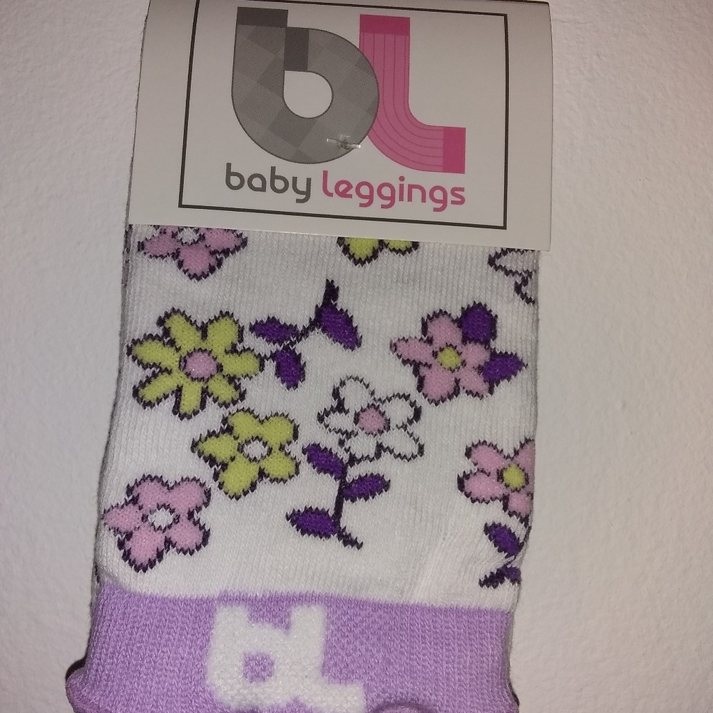 Floral Baby Leg Warmers